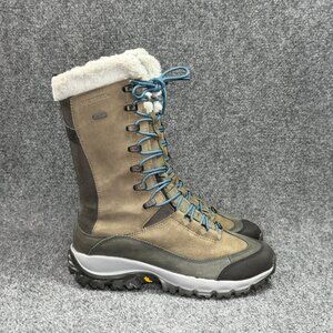 Merrell Thermo Rhea Tall Waterproof Boots Women's 8 Brown Leather Outdoor Hiking